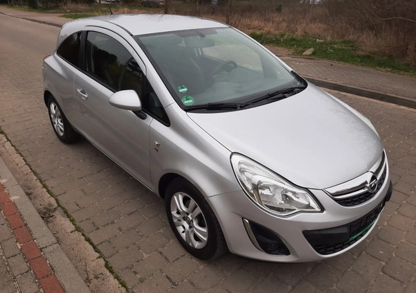 Opel Corsa cena 18500 przebieg: 118300, rok produkcji 2012 z Bodzentyn małe 301